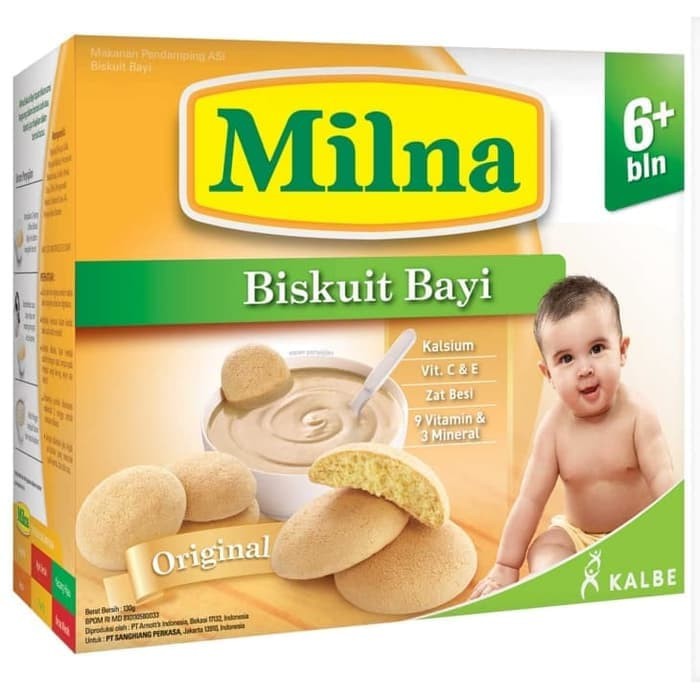 

MILNA BISKUIT BAYI 6 BULAN RASA ORIGINAL 130GR DUS