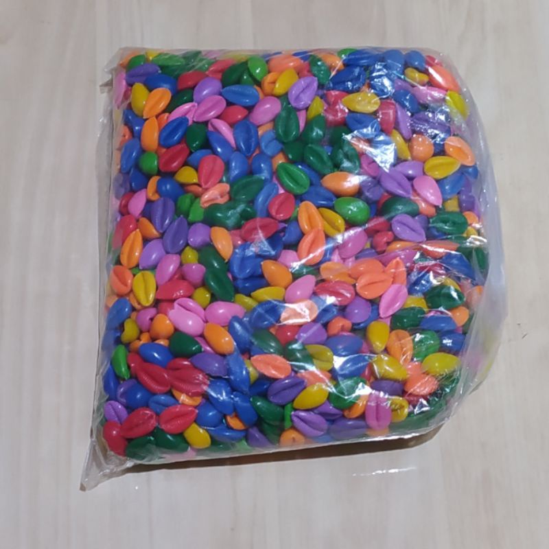 Biji Congklak Warna Warni Isi 100Pcs