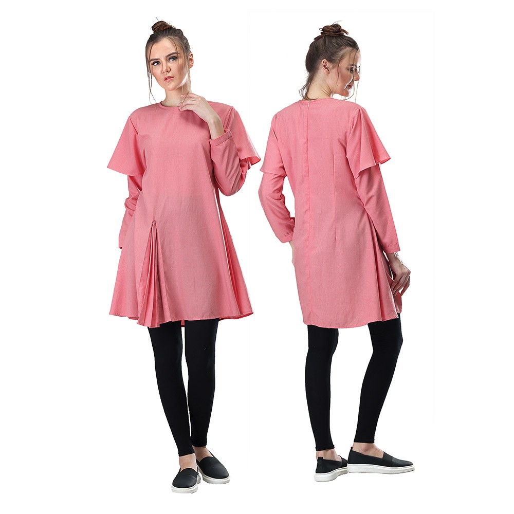 NEW [KMB 339] Dres Wanita Atasan Muslim Distro Original Kuzatura