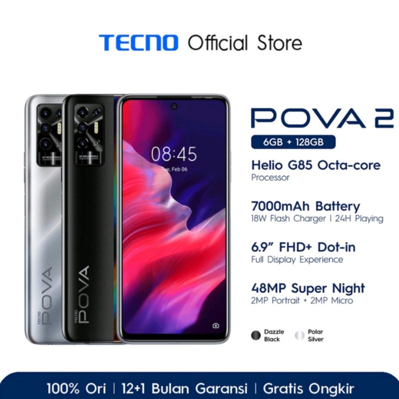 Tecno Pova 2 ram 6/128Gb