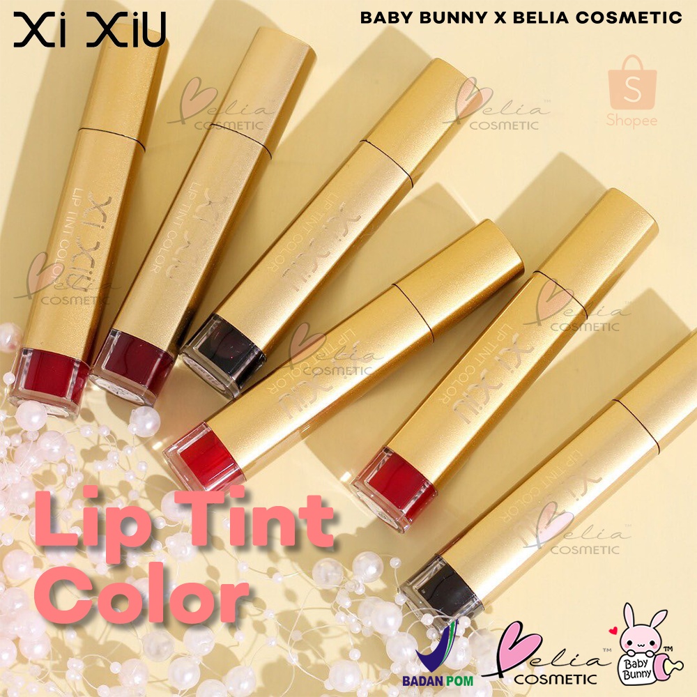 ❤ BELIA ❤ Xi Xiu Lip Tint Color BPOM Halal XIXIU Liptint