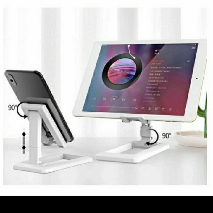 Folding Phone Holder HP Meja Desktop Stand Dudukan Universal HD-28