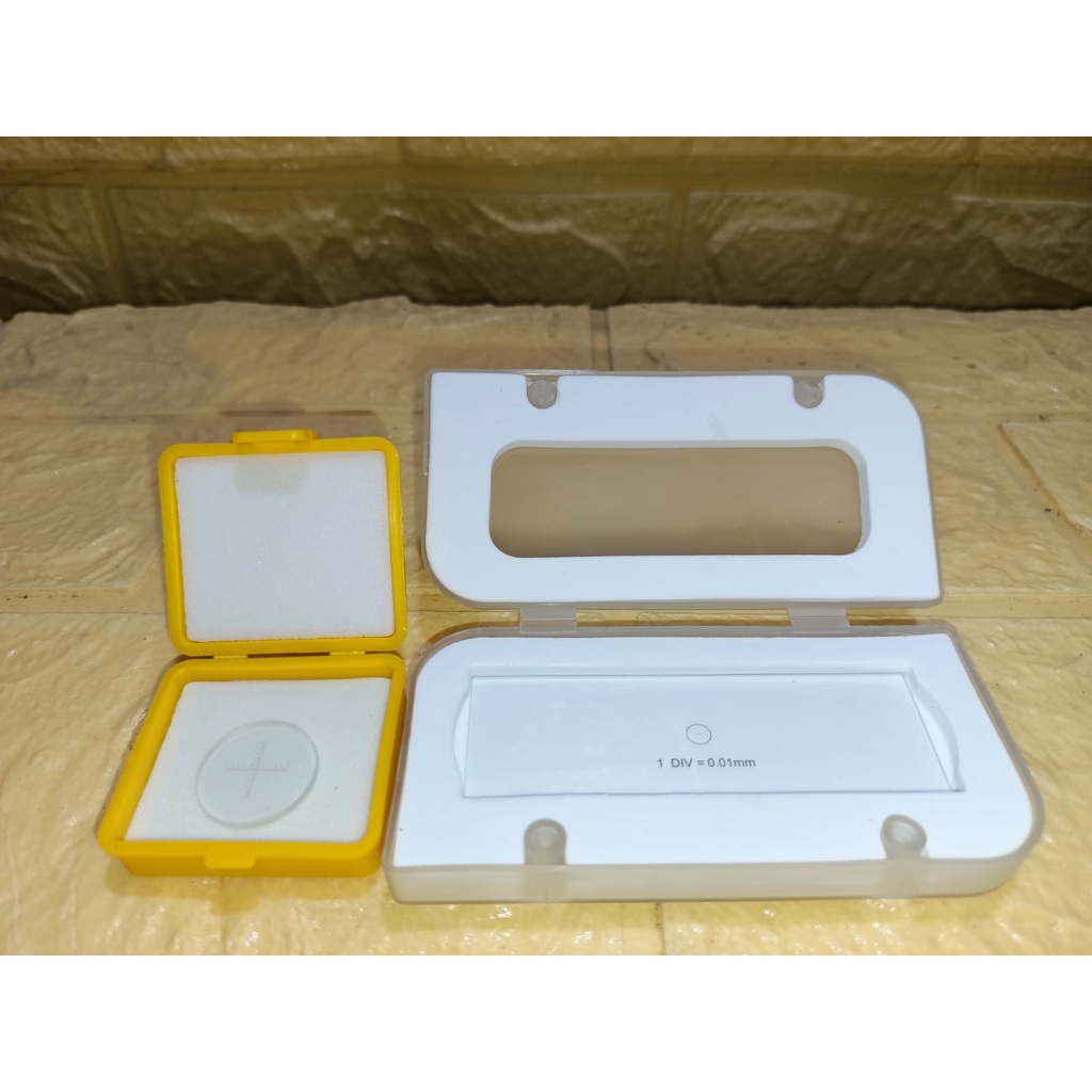 Mikrometer objektif okuler/ mikrometer lensa mikroskop