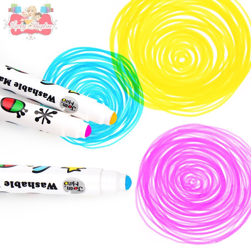 [BIG SALE] Joan Miro Babyroo Washable MARKER 12 and 24 color spidol warna spidol anak keren