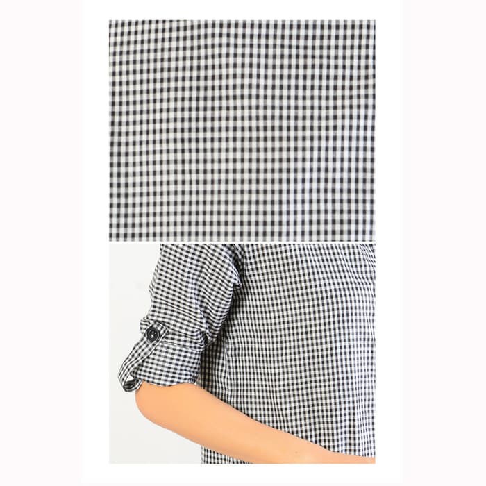 Tunik Kemeja Panjang Fashion Atasan Pakaian Baju Wanita Shasmira Blus