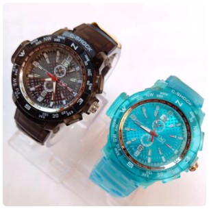 Jam tangan wanita QQ ANALOG C SHOCK BENING KODE Q-Q CBM