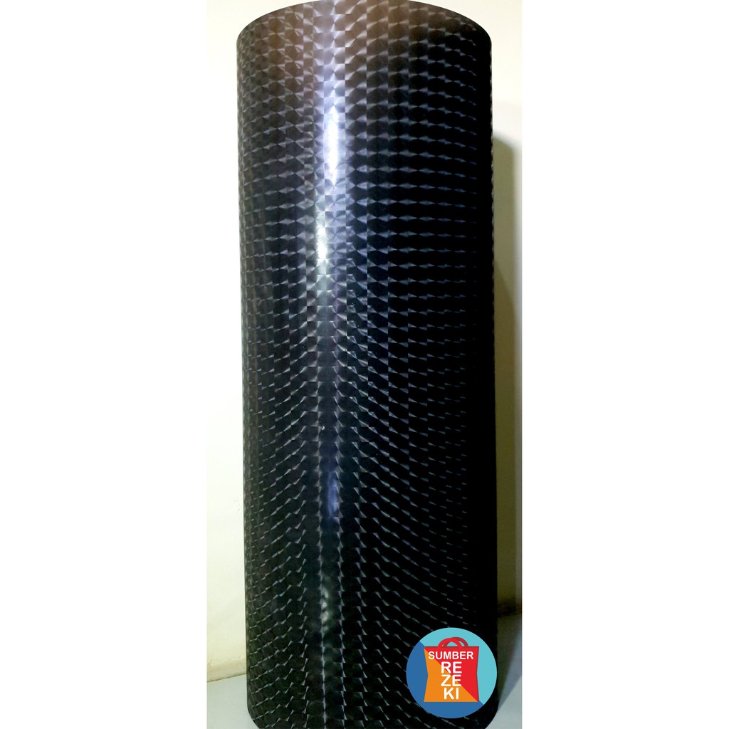 Fiber Pagar Motif Kotak Dimensi Hitam