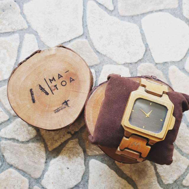 Jam Tangan Kayu Matoa