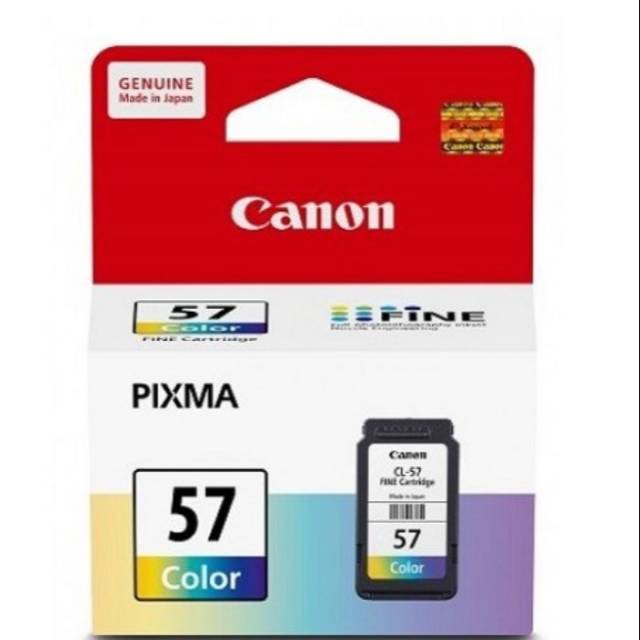 TINTA CATRIDGE 57 COLOR ORIGINAL FOR PRINTER CANON E410 E4270