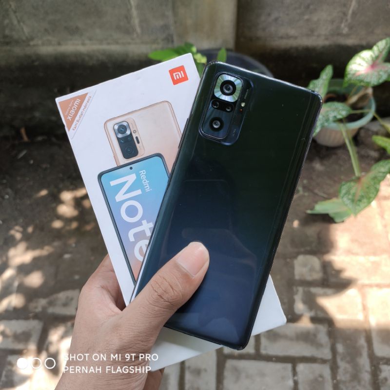 Xiaomi Redmi Note 10 Pro 8/128 Fullset Second Bekas