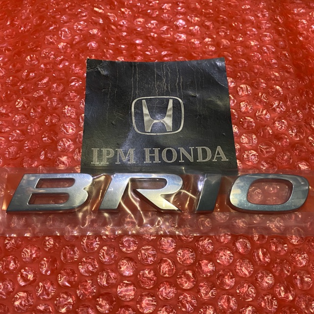 Emblem Tulisan Logo Brio 2019 2020 2021 2022