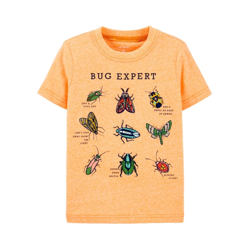 kaos anak bayi laki laki / baby boys carters-Bug expert
