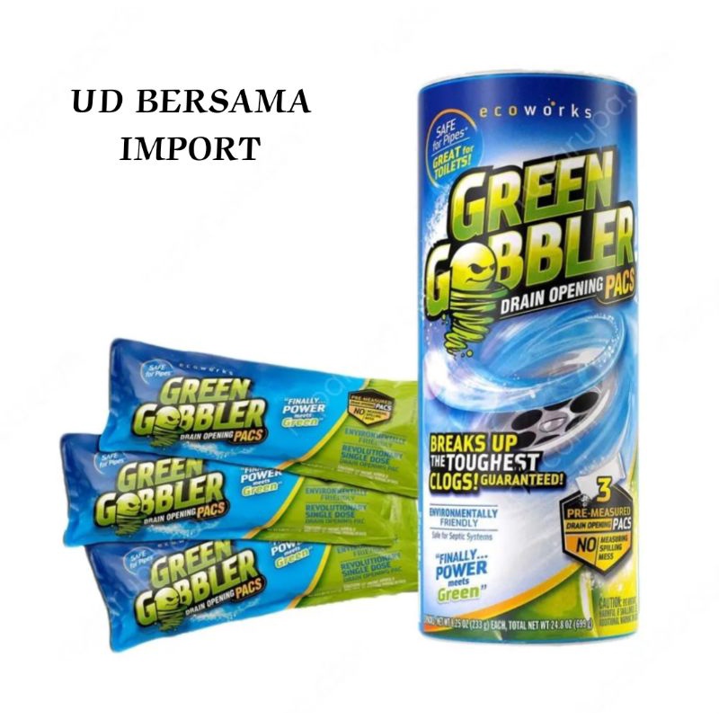 GREEN GOBLER Drain Opening Membersihkan Saluran Pipa Pembuangan