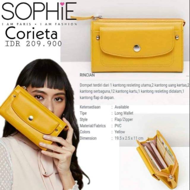 DOMPET SOPHIE PARIS CORIETA PROMO