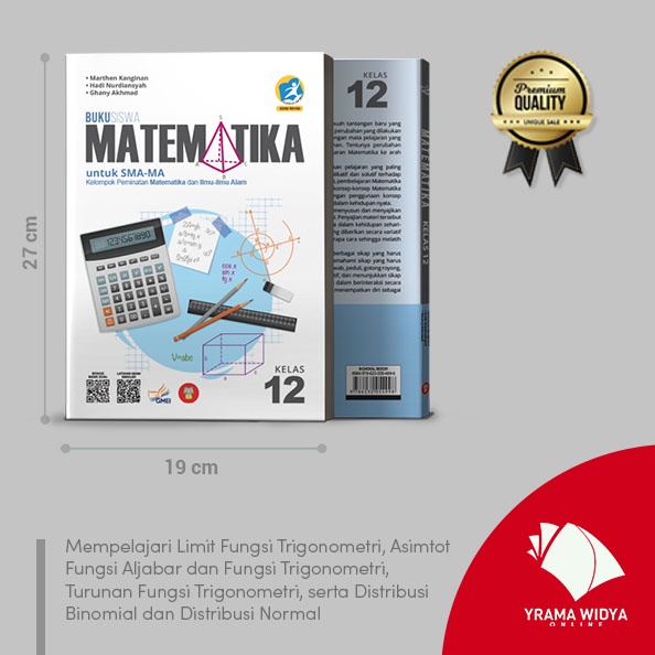 Yrama Widya - Matematika Peminatan SMA/MA Kelas 12 (Premium)