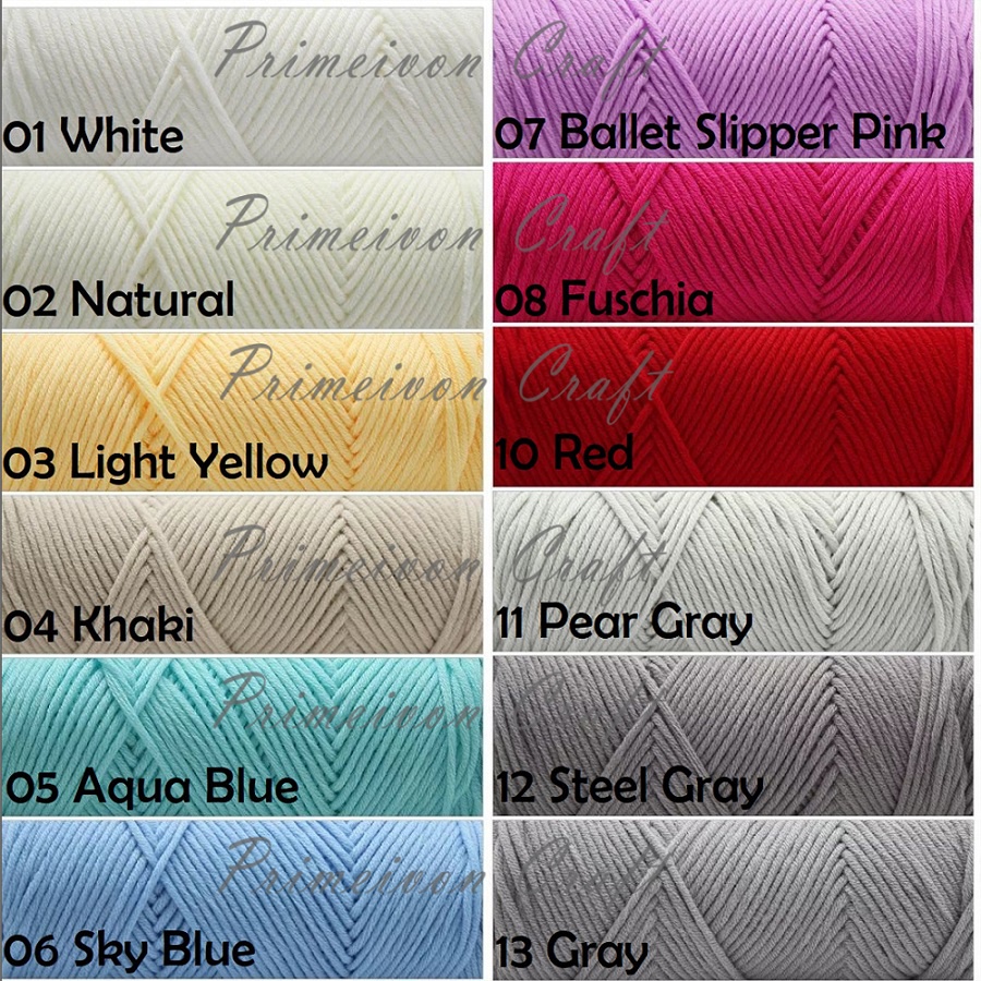 (56-57) Benang rajut acrylic 8ply MCP8