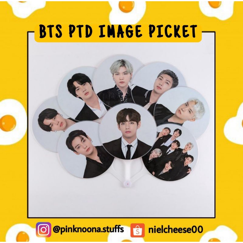 BTS PTD PERMISSION TO DANCE IMAGE PICKET KPOP KIPAS JUMBO