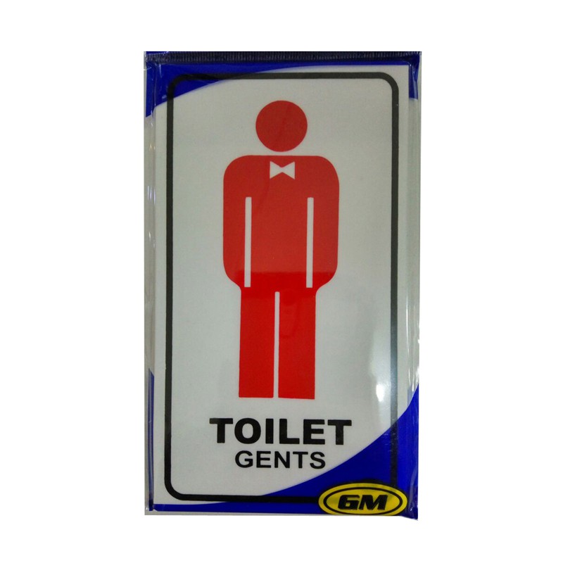 

GM LABEL MEDIUM TOILET LADIES/GENTS LM-104