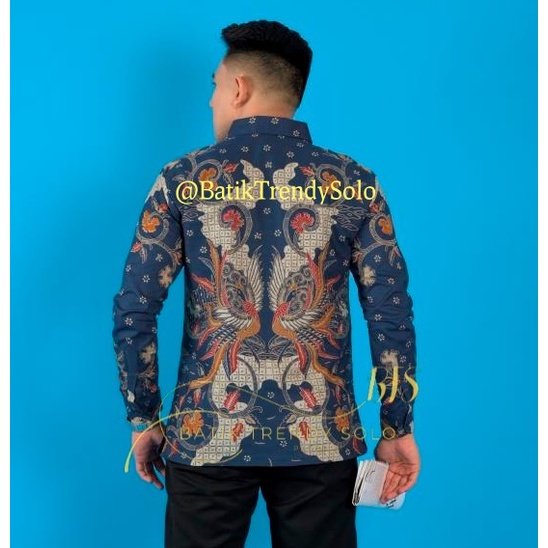 Hem  Kemeja Baju Batik Pria Cowok Laki Laki Slimfit Full Lapis Furing Lengan Panjang Lengan Pendek Original Asli Batik Jumanta Solo Laweyan Size S M L Xl XXL Bahan Katun Premium  968