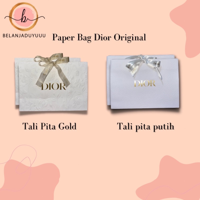 Paper Bag DIOR Original Authentic