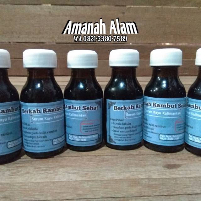 Penghilang Uban Alami Tradisional Kalimantan