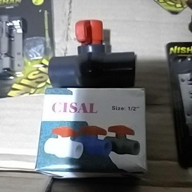 Stop Kran / Ball Valve Pvc 1/2 / Stop Kran Plastik