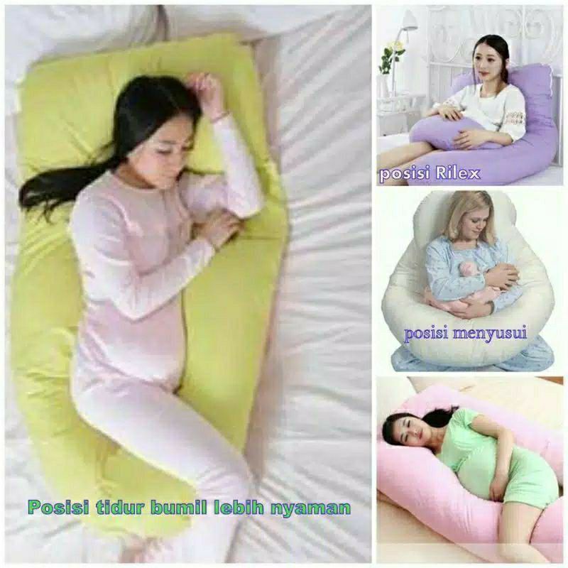 Bantal Ibu Hamil / Bantal Hamil dan Menyusui Multifungsi / Maternity Pillow