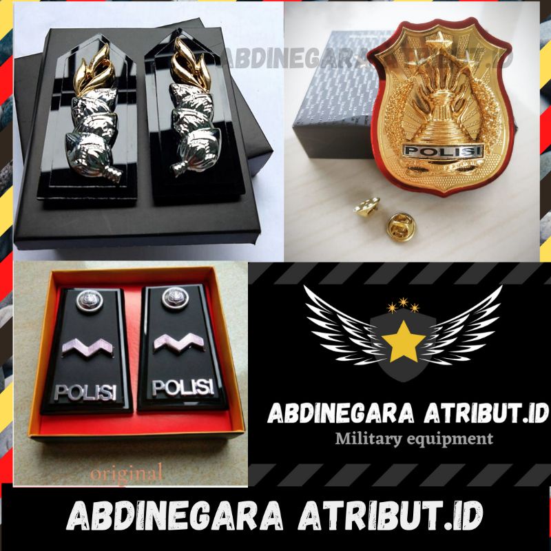 pangkat Aipda PDH, monogram, kewenangan polri perlengkapan polri Abdinegara atribut COD