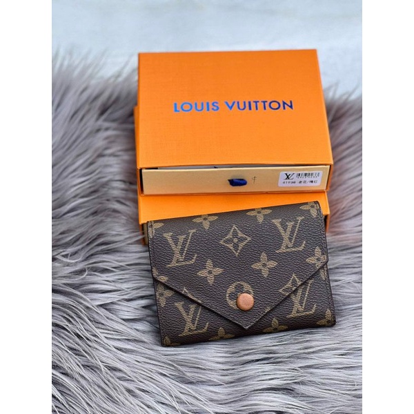 Dompet lv Emilie Pendek Fre Box ,Fashion Dompet Lipat Import