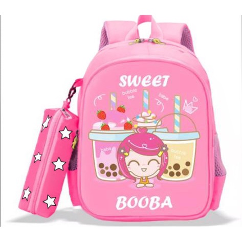 GGS Tas Boba Viral High Quality 4 Warna // TAS RASEL ANAK BOBA TAS SEKOLAH BOBA TERBARU 2022