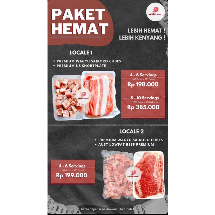 

Paket Hemat Locale 1