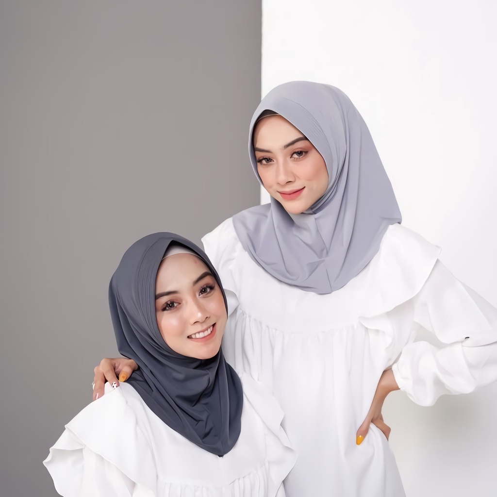 Bergo Sport/Hijab Sport/Kerudung Instant PREMIUM BISA BAYAR DITEMPAT