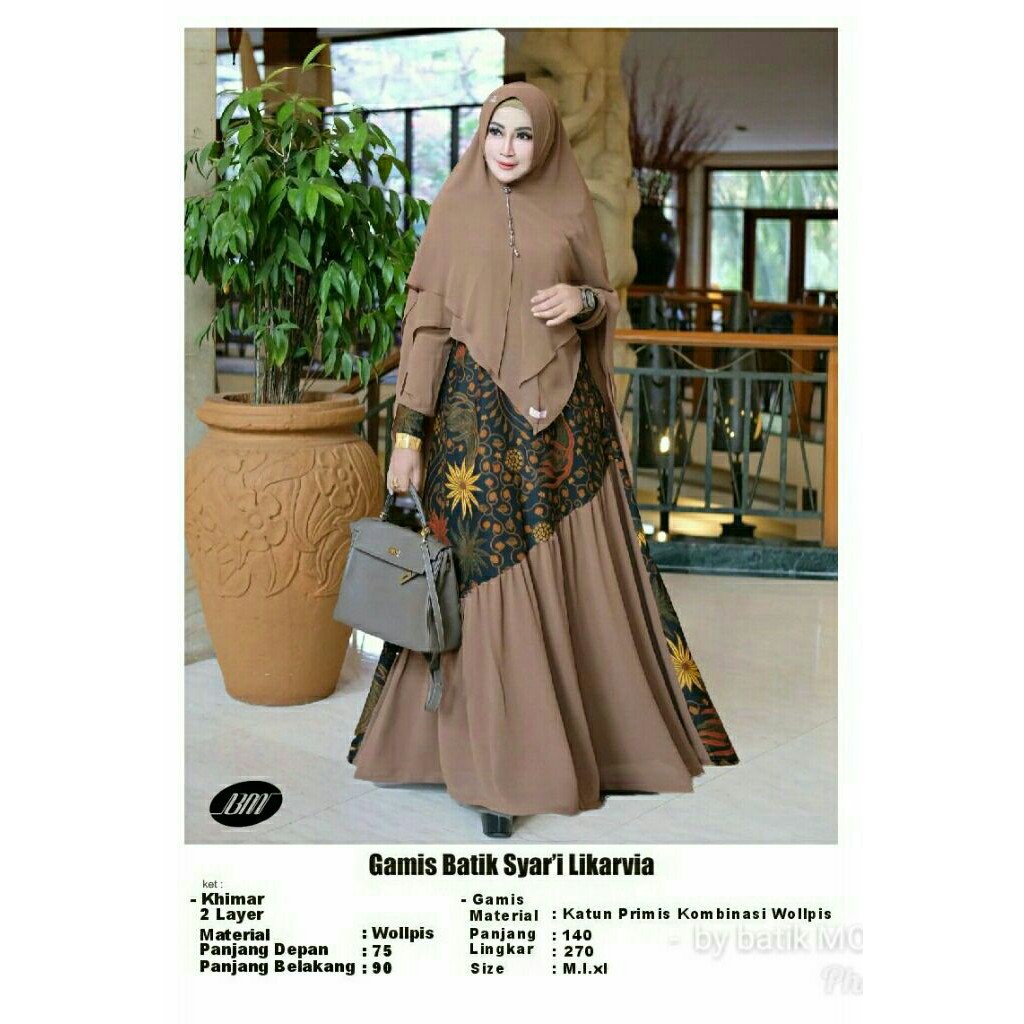 GROSIR GAMIS BATIK SYARI