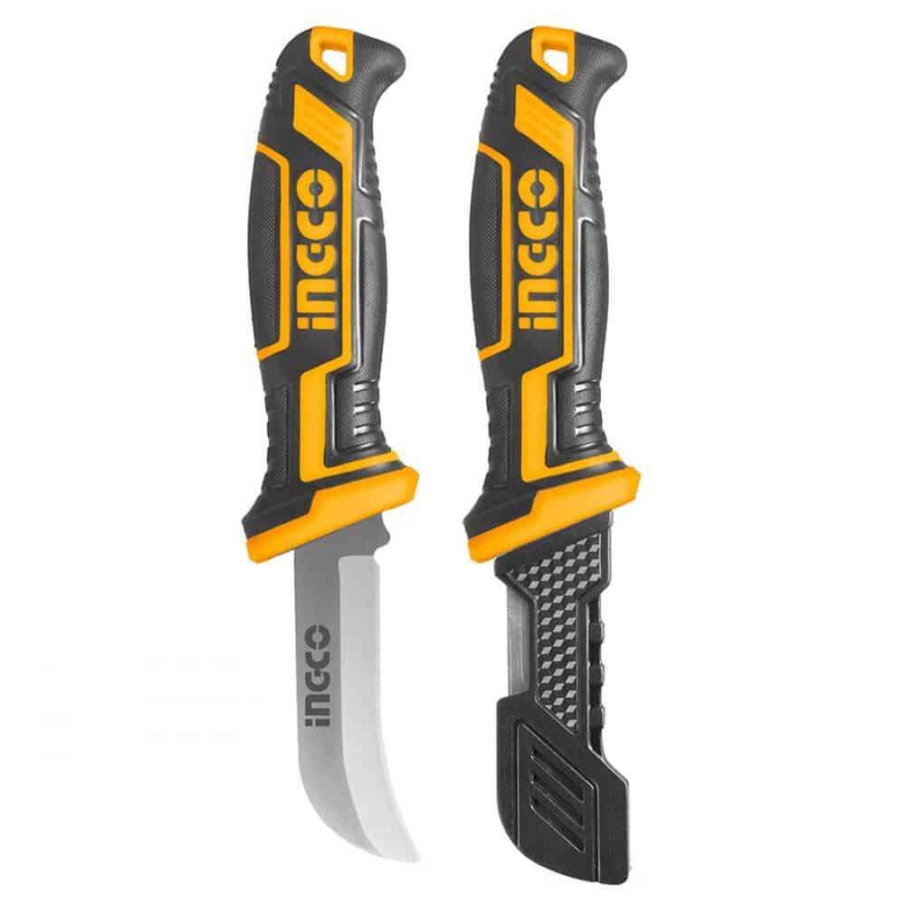 INGCO HPK82001 Pisau Bengkok Kupas Pengupas Kabel Cable Stripping Knife Curved Blade 8" Alat Pelepas