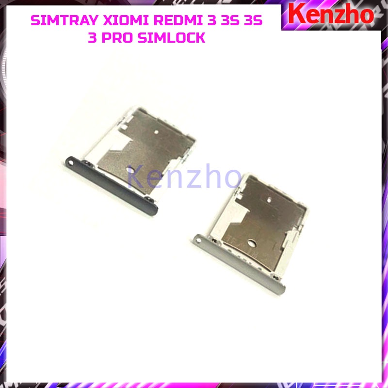 XIAOMI REDMI 3 3S 3X 3PRO SIMTRAY - SIM TRAY - SIMLOCK - SLOT SIM CARD
