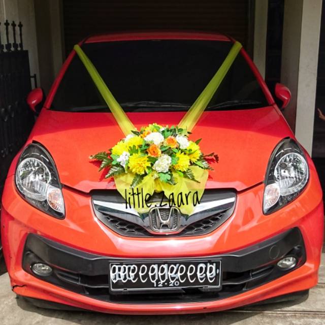 Dekorasi Mobil Pengantin Wedding Car Decoration Shopee Indonesia