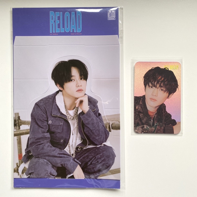 NCT DREAM CHENLE RELOAD OFFICIAL HOLOGRAM SET / PHOTOCARD