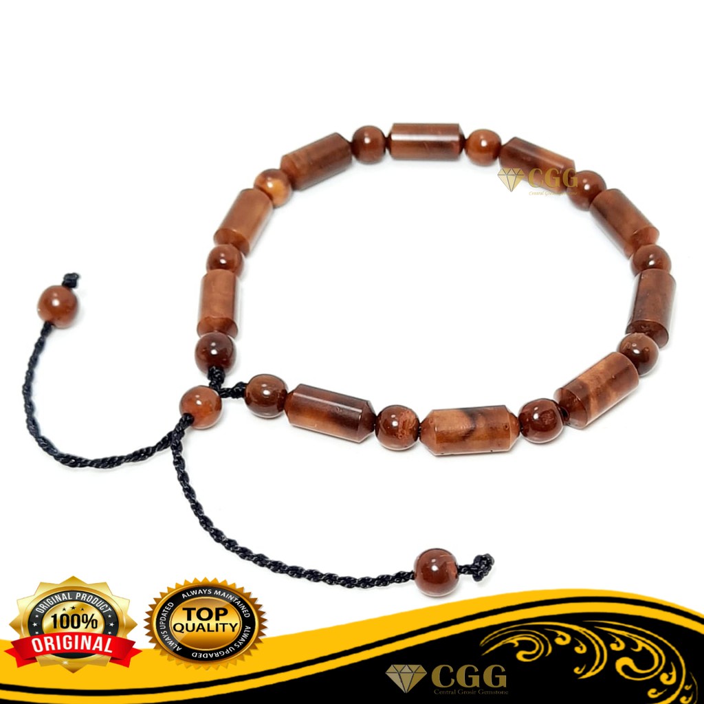 Gelang Pria Wanita Kayu Kaokah Kokka Asli Original Garansi