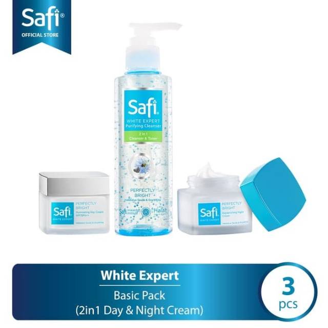 [PROMO] PAKET SKINCARE SAFI WHITE EXPERT BASIC PACK