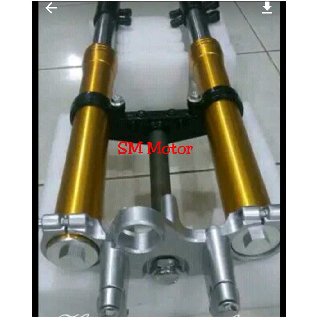 Jual USD Up Side Down Variasi Byson Diameter Standar Byson Bisa Diaplikasikan Ke Motor Vixion New Xabre Indonesia Shopee Indonesia