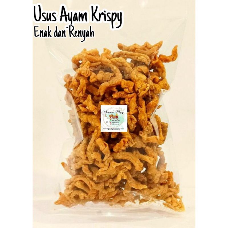 

Usus Ayam Krispy ORIGINAL -+220gram