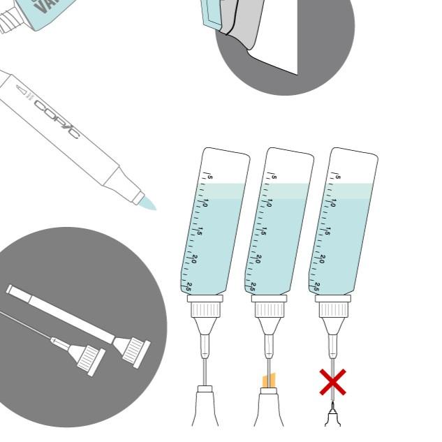 

❀ COPIC VARIOUS INK - REFILL COPIC ➢