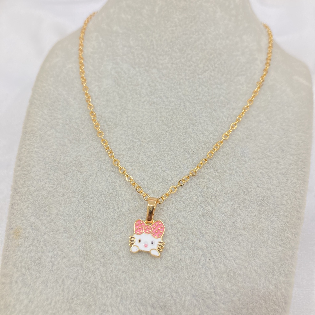 Set Kalung Anak Cat LApis Emas Aksesories Perhiasan SPA-011