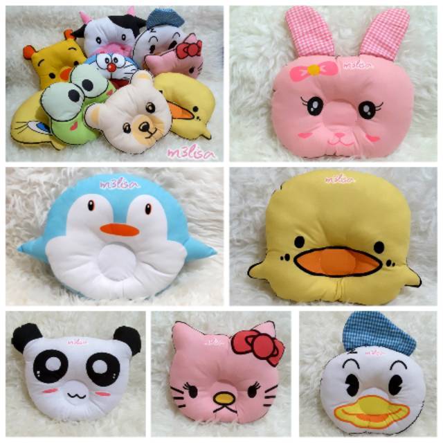  Bantal  Anti Peyang Bayi Karakter Rabbit Pinguin Piyo Hello 