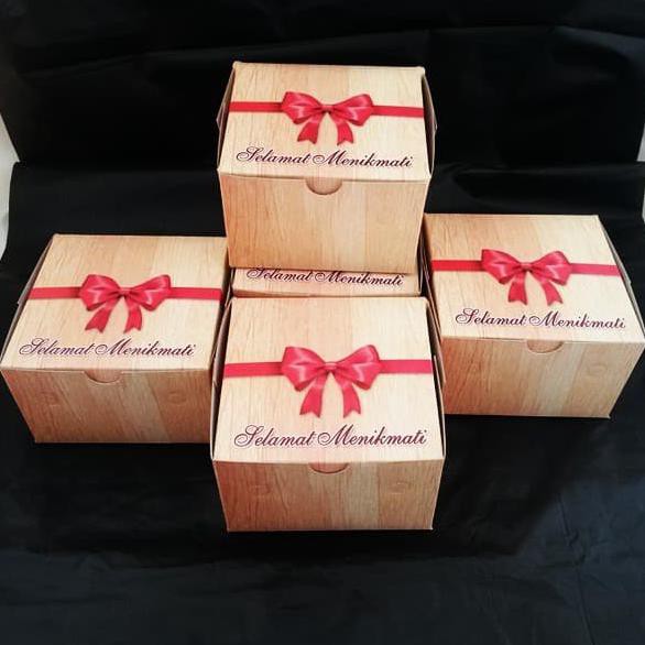 

READY COD Dus makanan/box kue/dus snack/box kue murah/Dus MEGA GS-12X12 @50LBR BIG SALE