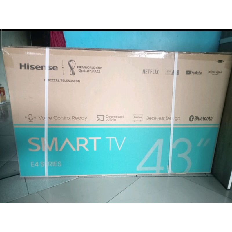 LED 43in Smart TV Hisense 43E4H