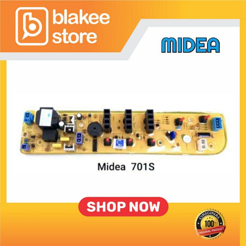 Modul pcb mesin cuci MIDEA MAS70-S1101G MAS90-S501G code part 701S original program