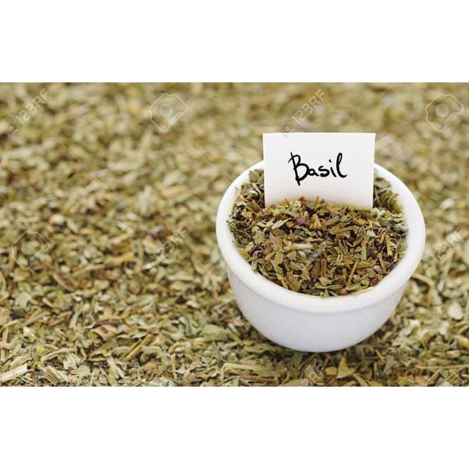 

Daun Basil Kering / Dried Basil (500G)