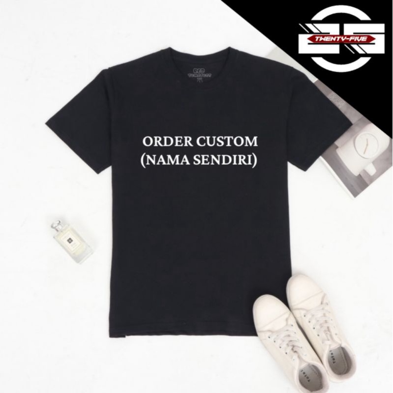 Kaos desain sendiri / kaos costum desain sendiri / kaos costum murah / kaos distro / kaos nama sendi