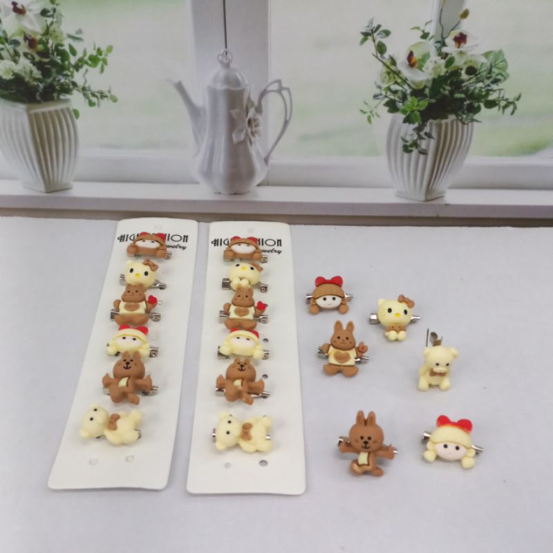 Bros Lucu Coco Milk Bros Anak Pin Aksesoris Coco Milk Lucu